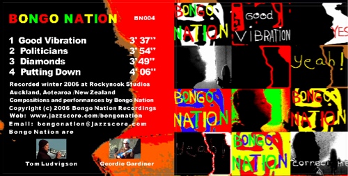 Bongo Nation EP insert